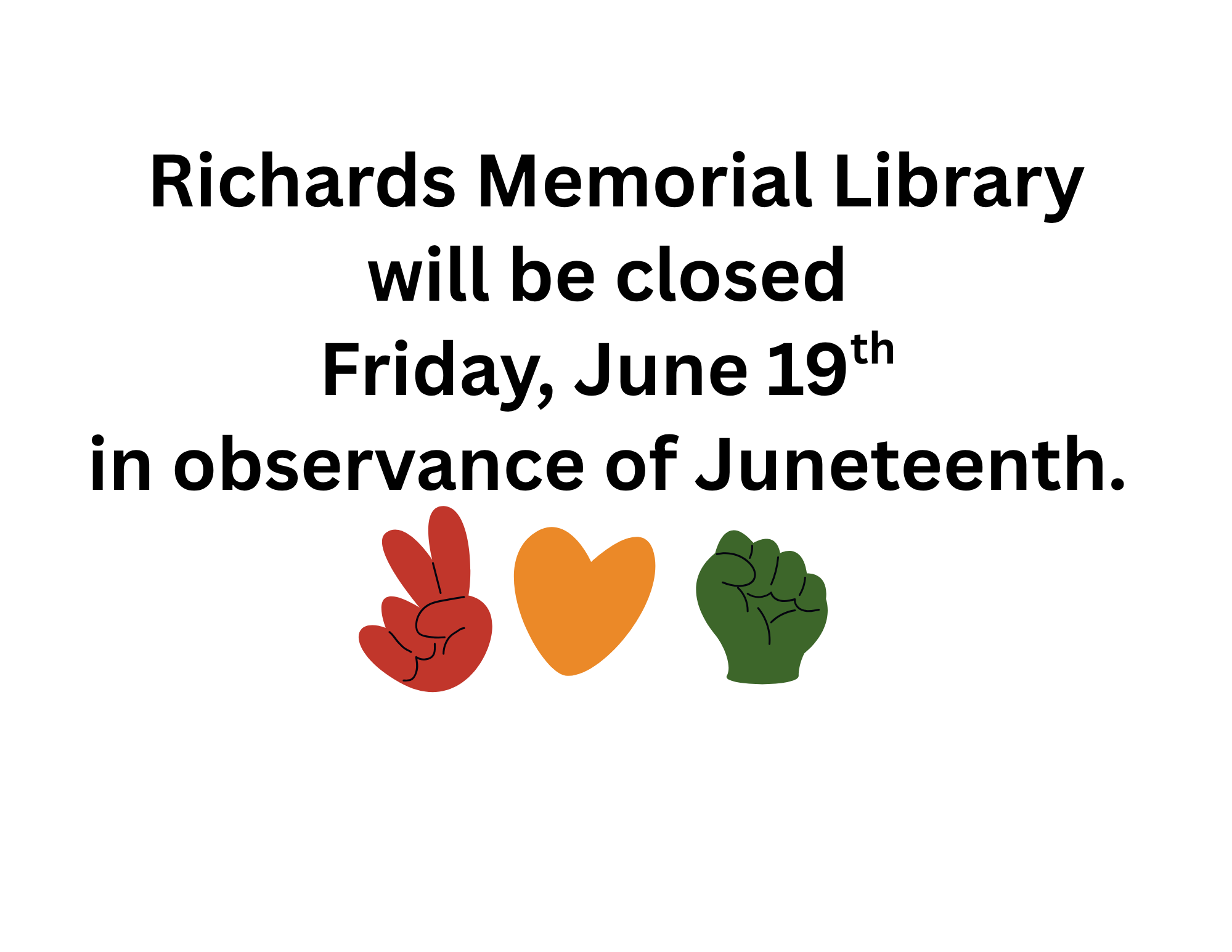 Closed June 19th