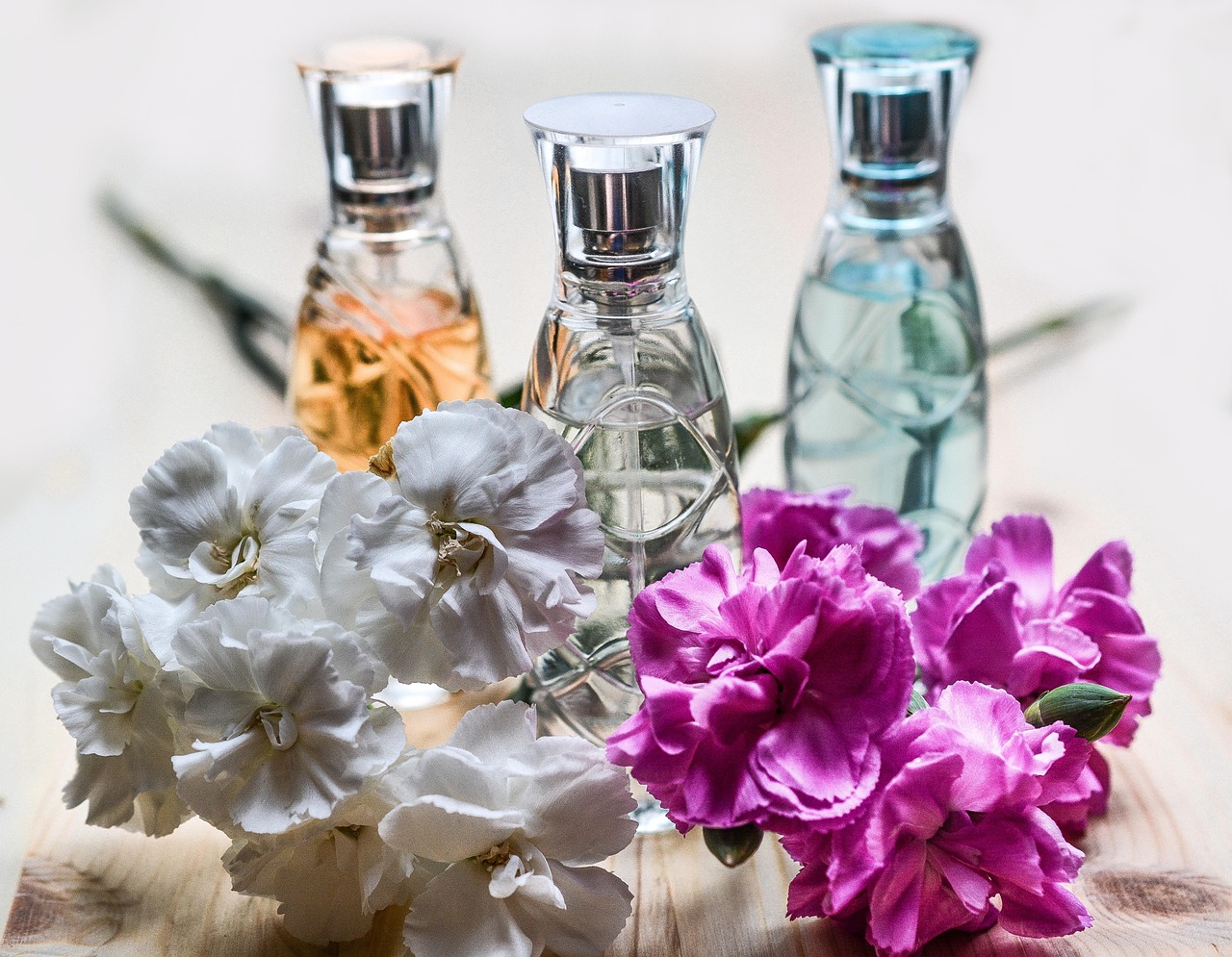 perfume bottles