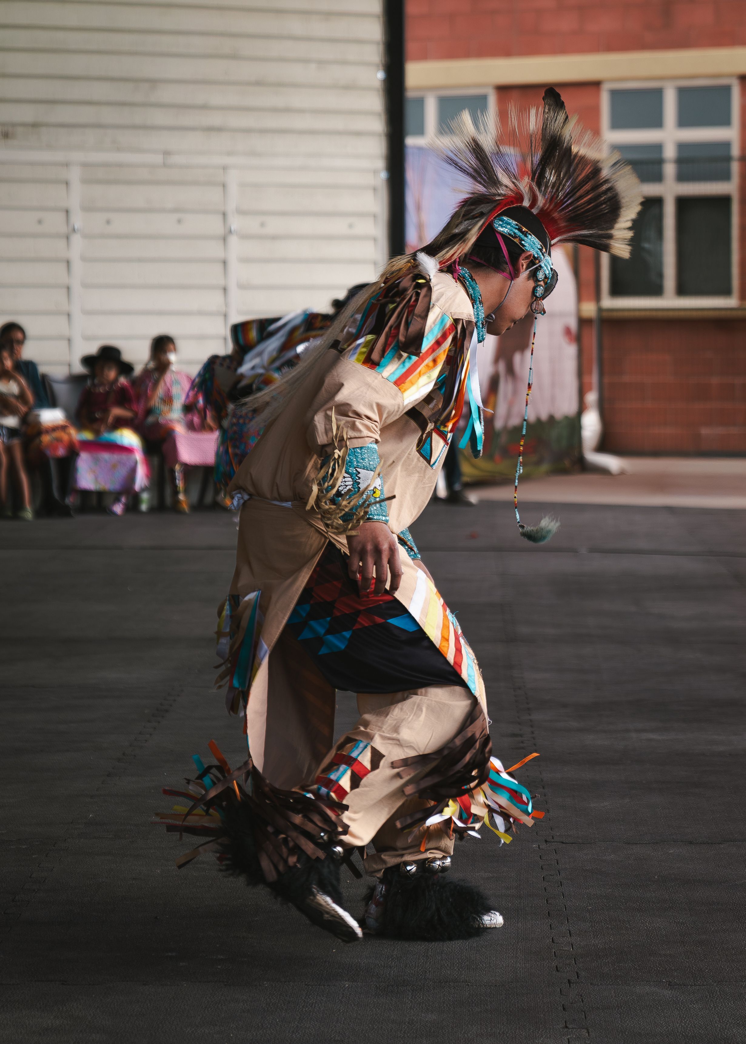 Indigenous dancer