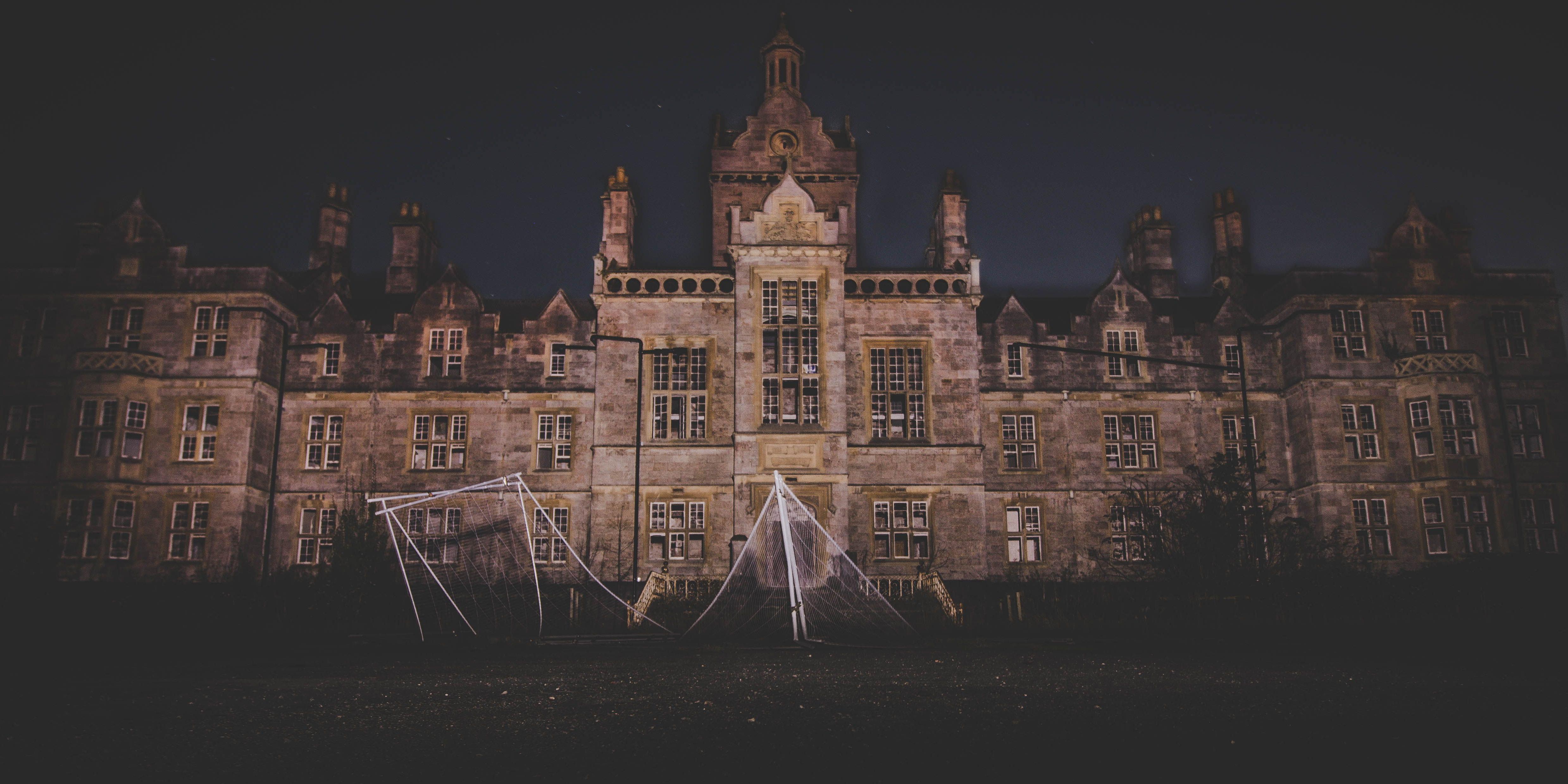 spooky castle