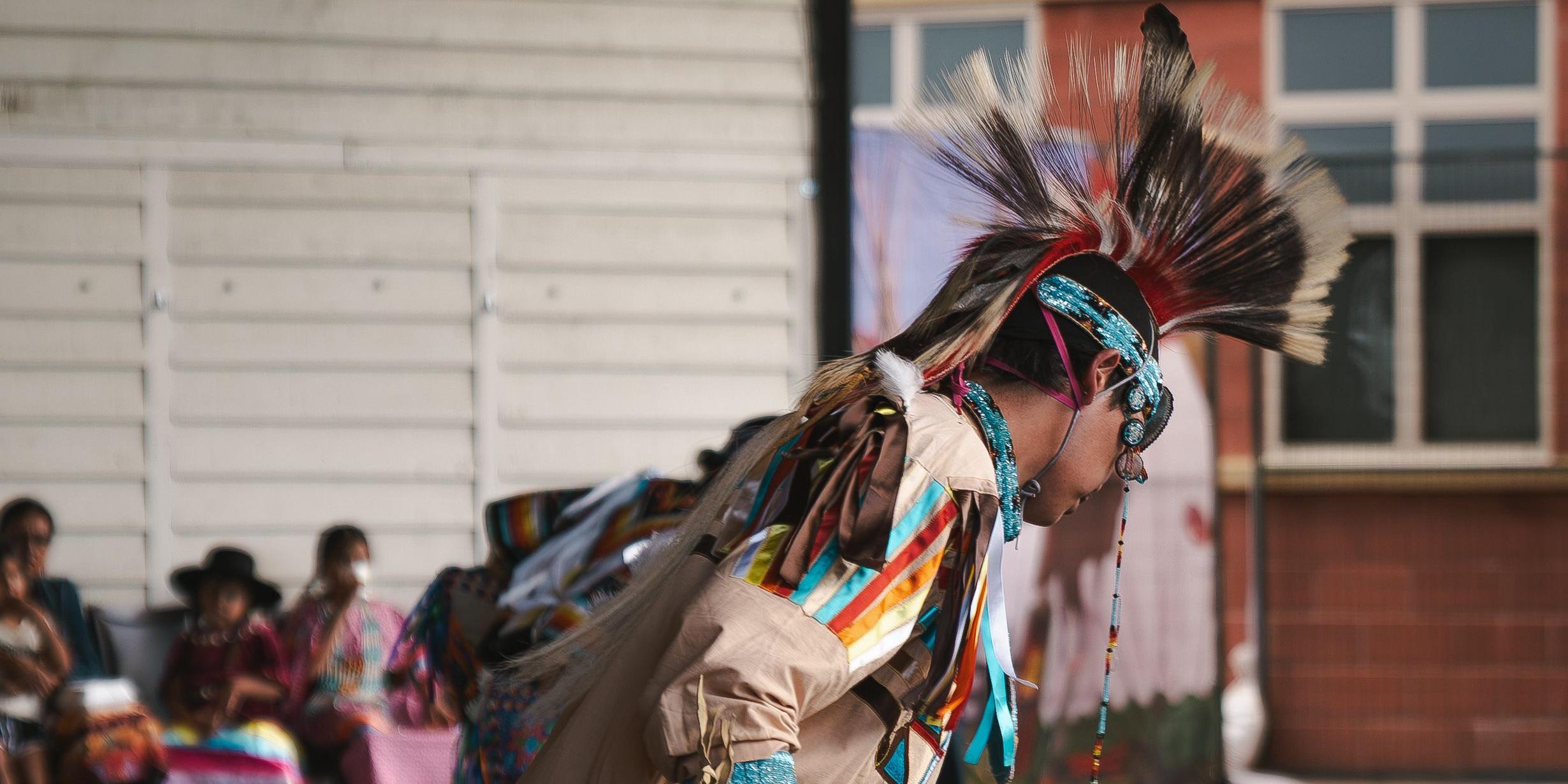 Indigenous dancer