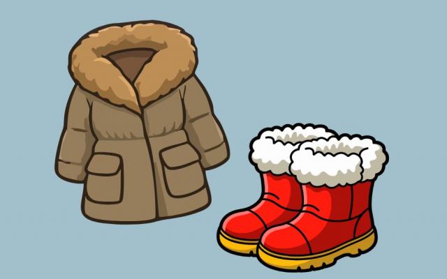 winter clothes image
